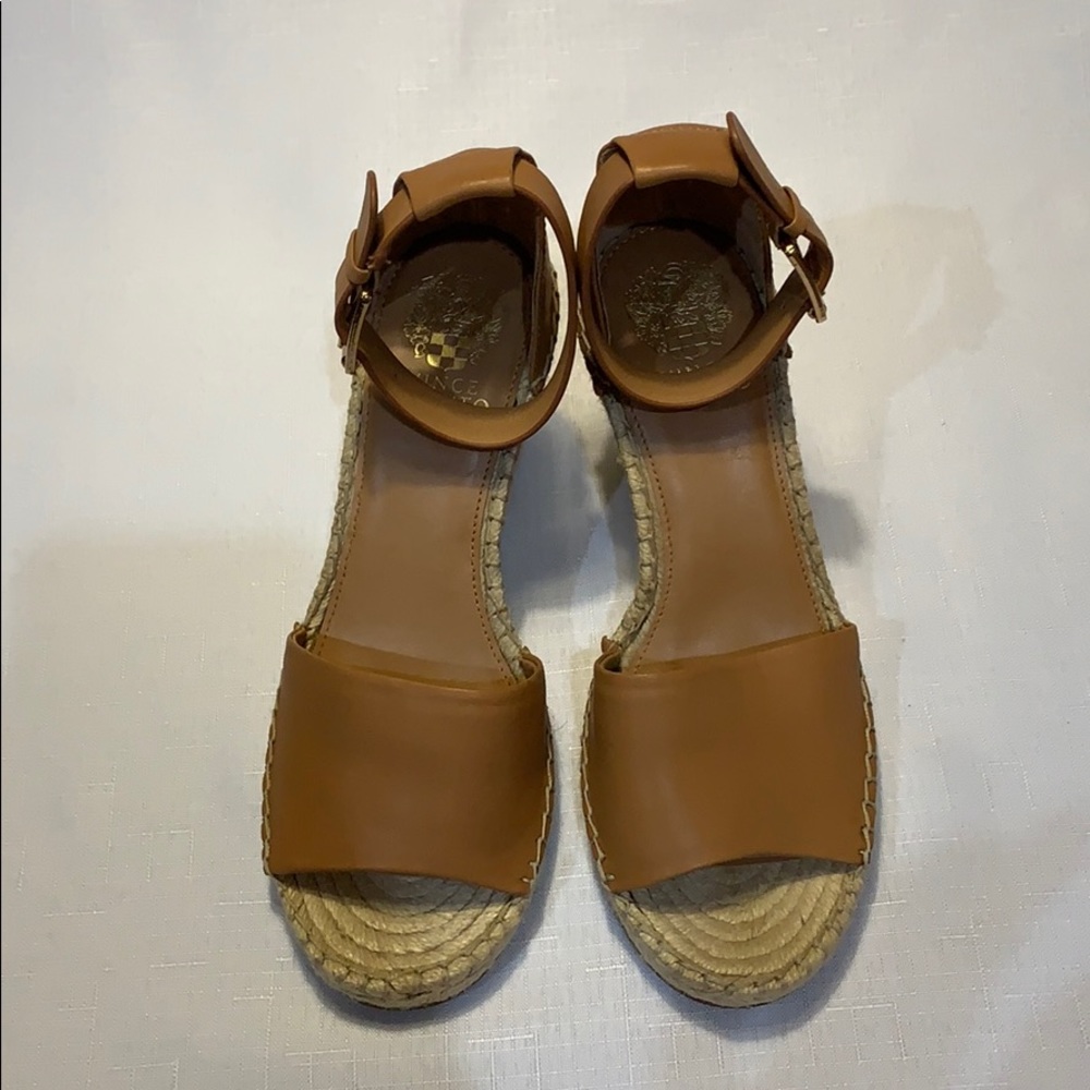Brand new Vince Camuto tan sandals,